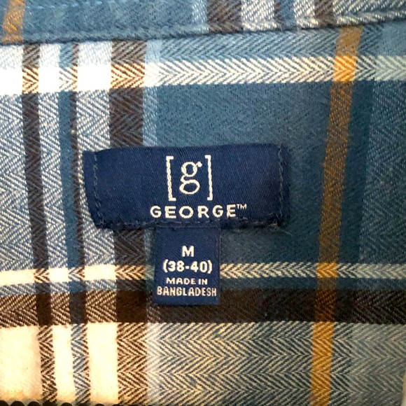 George Medium flannel button down. - Picture 3 of 3